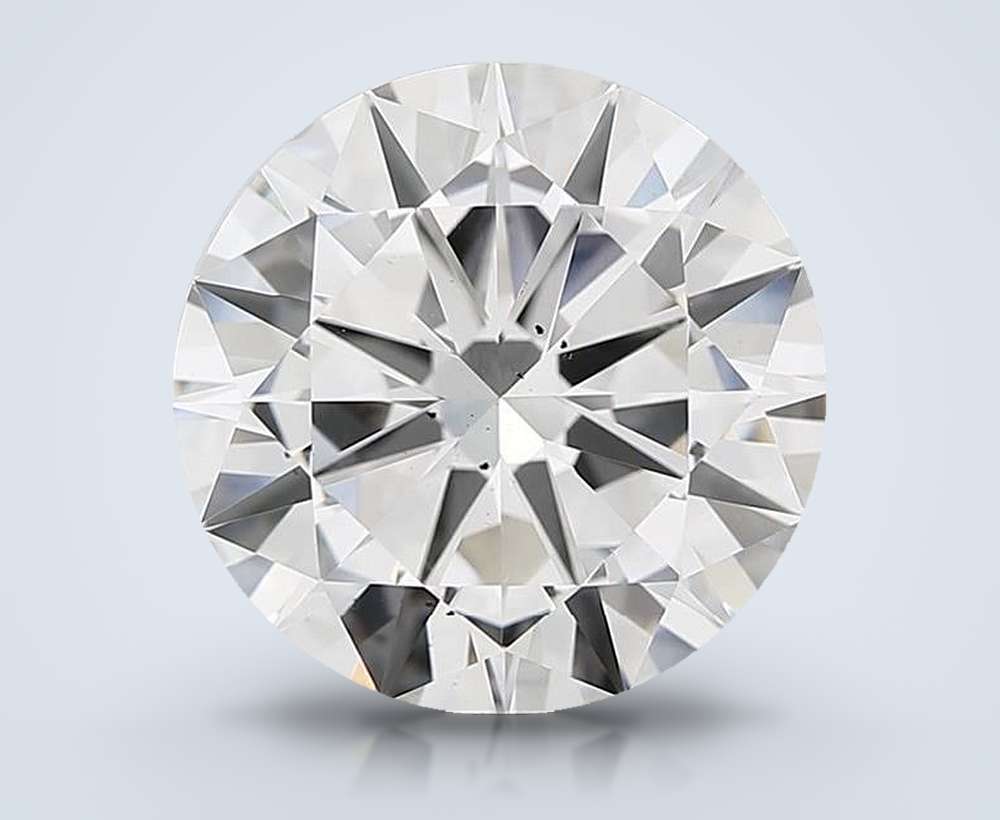 8.01 Carat Round Lab Diamond