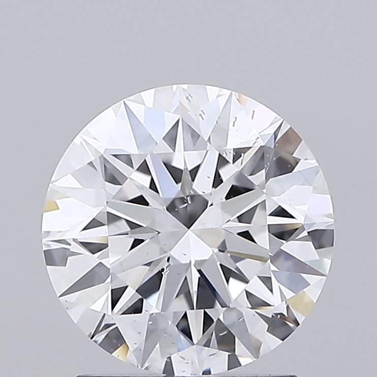 1.61ct D SI1 Rare Carat Ideal Cut Round Lab Grown Diamond