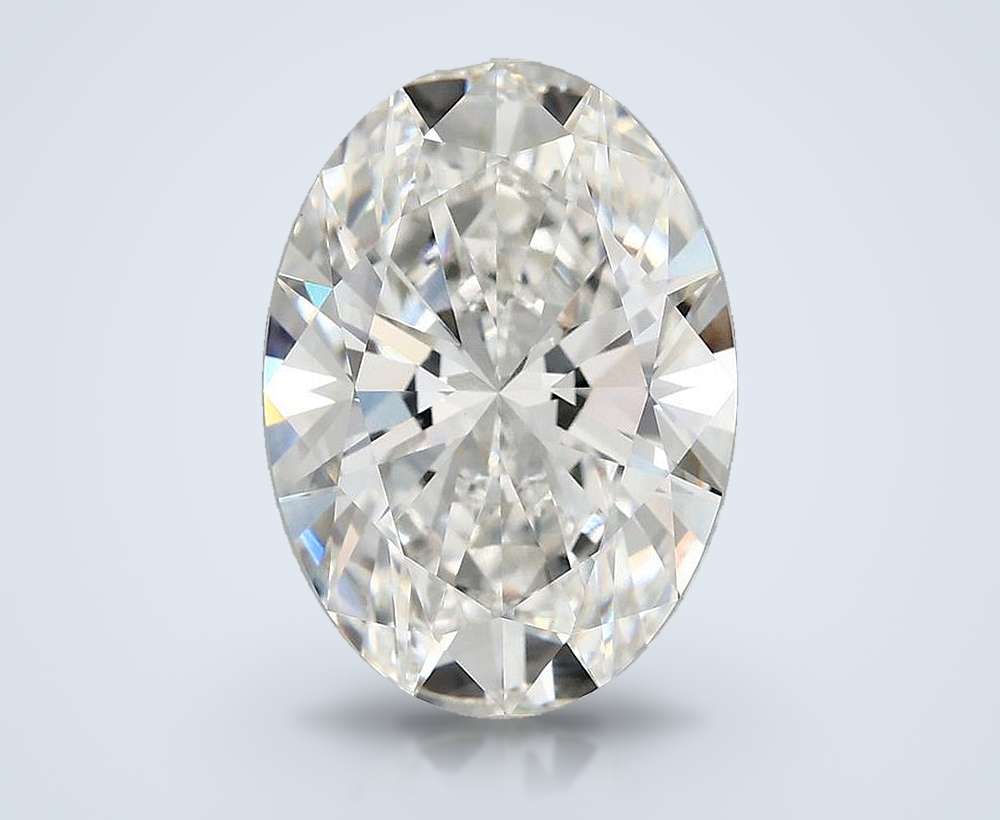 6.10 Carat Oval Lab Diamond