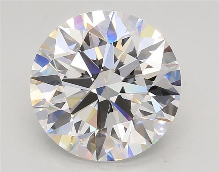 4.08ct E VS1 Rare Carat Ideal Cut Round Lab Grown Diamond