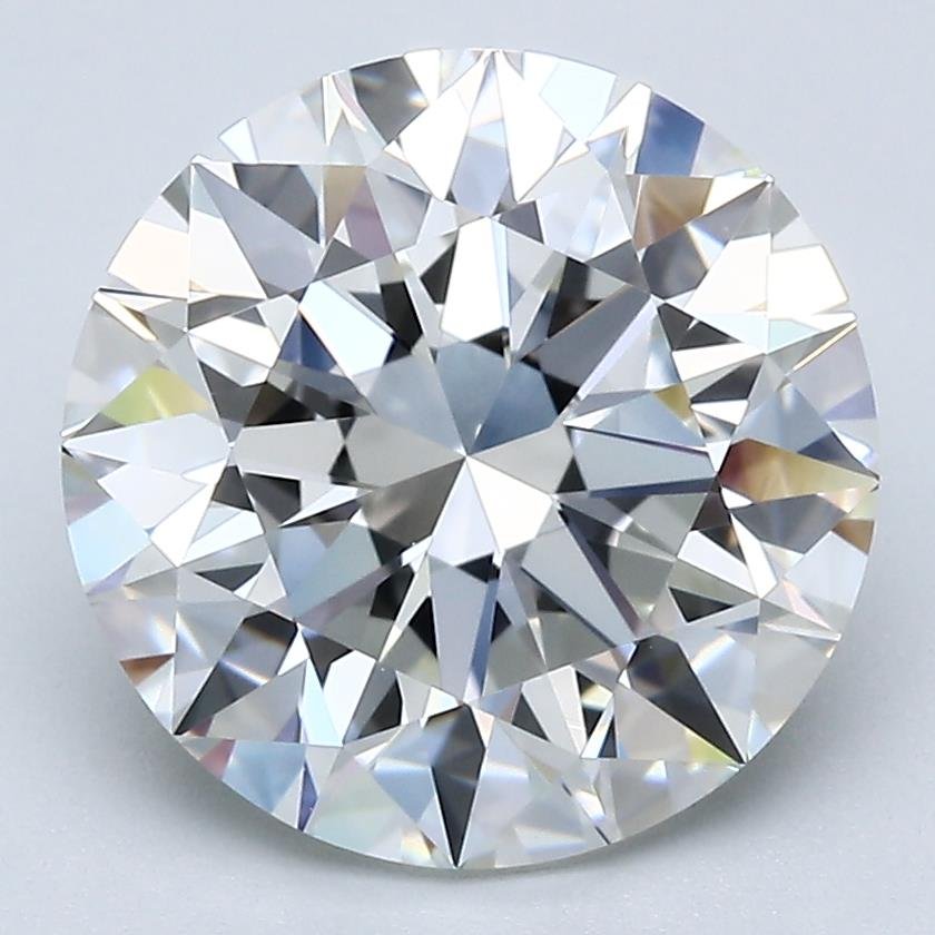 4.02ct H VS1 Rare Carat Ideal Cut Round Diamond