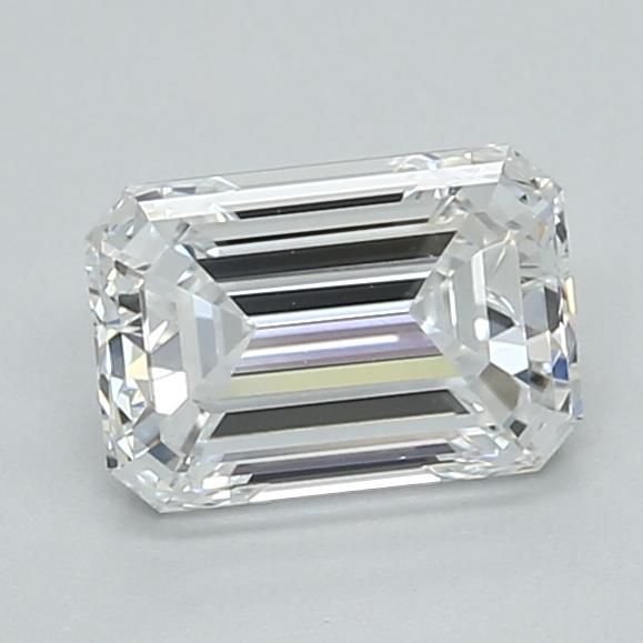 1.03ct E VVS2 Rare Carat Ideal Cut Emerald Lab Grown Diamond