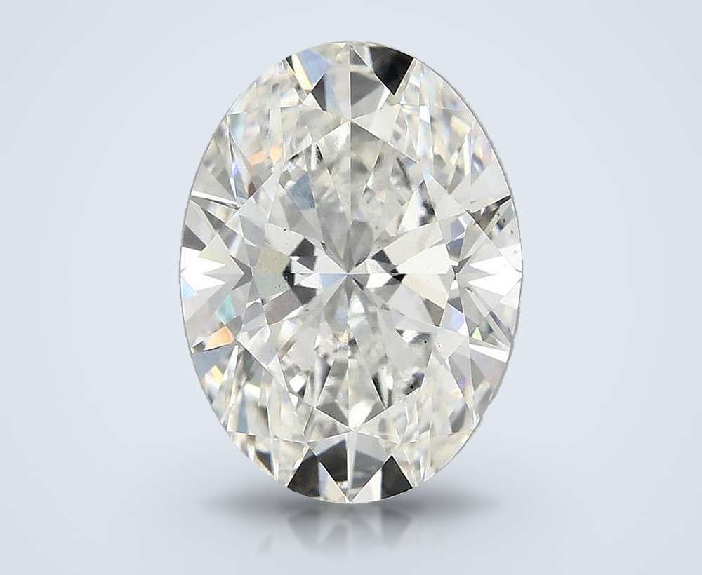 3.97 Carat Oval Lab Diamond