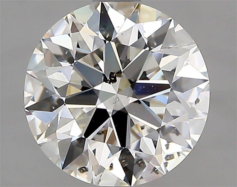 1.86ct I SI2 Rare Carat Ideal Cut Round Diamond