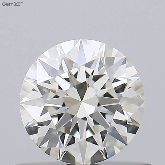 0.51ct K VVS2 Rare Carat Ideal Cut Round Diamond