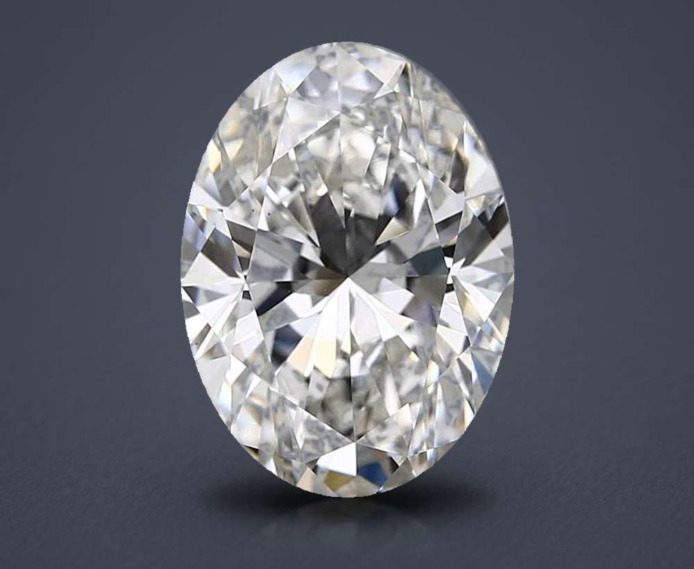 4.56 Carat Oval Lab Diamond