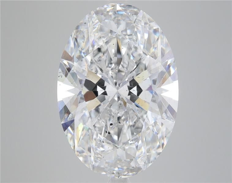 7.47ct F SI1 Rare Carat Ideal Cut Oval Lab Grown Diamond