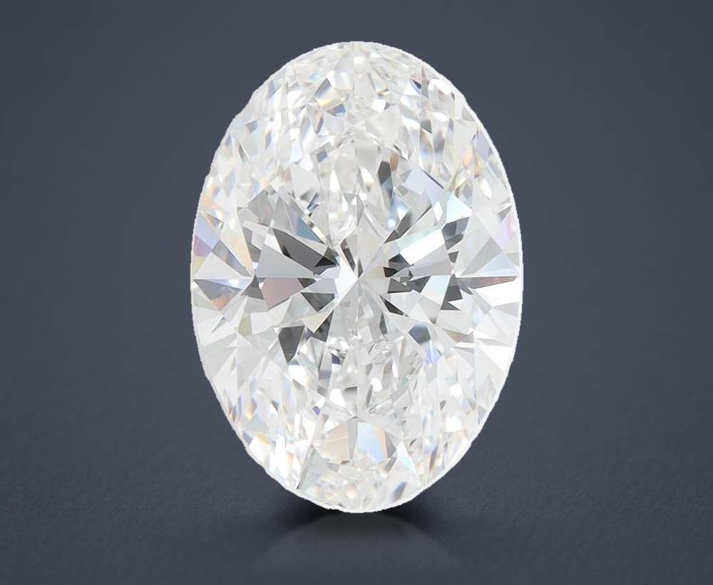 9.69 Carat Oval Lab Diamond