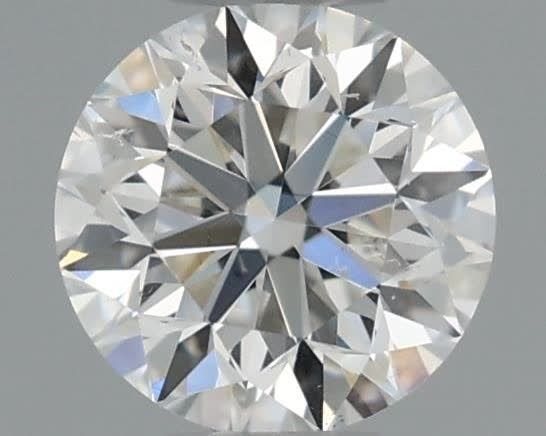 0.30ct F SI1 Very Good Cut Round Diamond