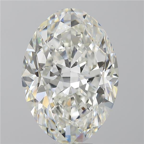 10.02ct H VS2 Rare Carat Ideal Cut Oval Diamond