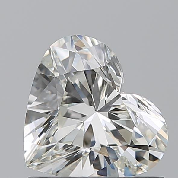 0.84ct K VVS1 Rare Carat Ideal Cut Heart Diamond