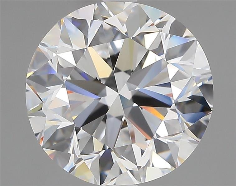 5.00ct D VVS1 Good Cut Round Diamond