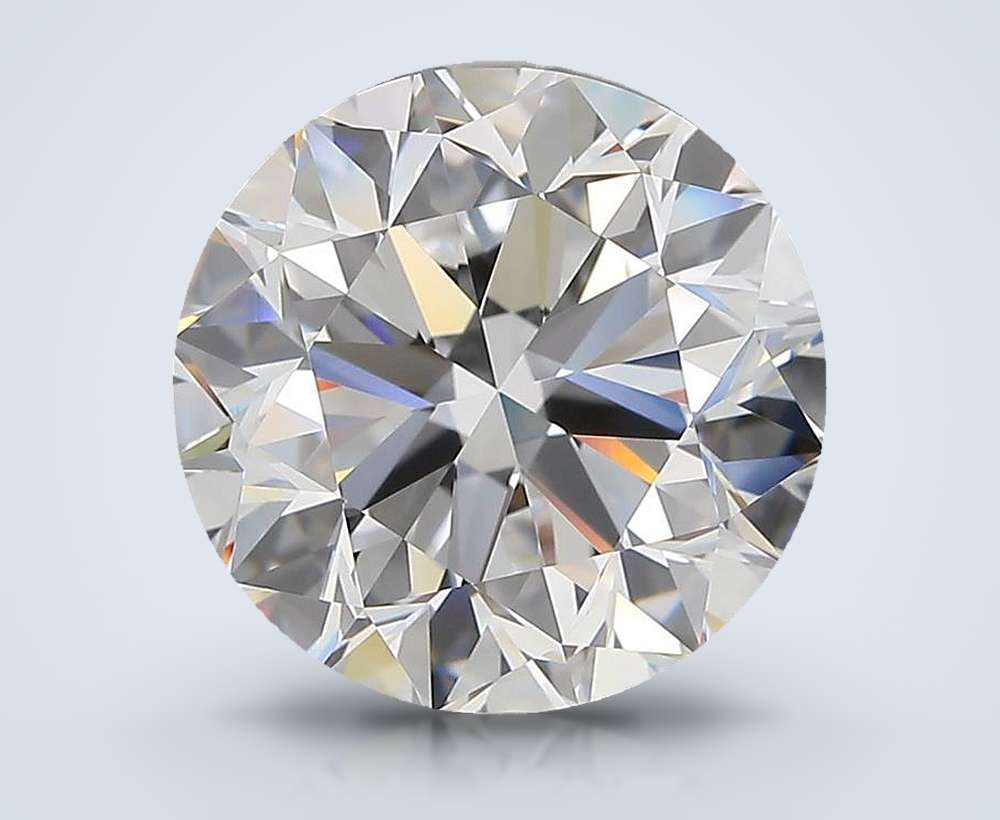 5.00 Carat Round Natural Diamond