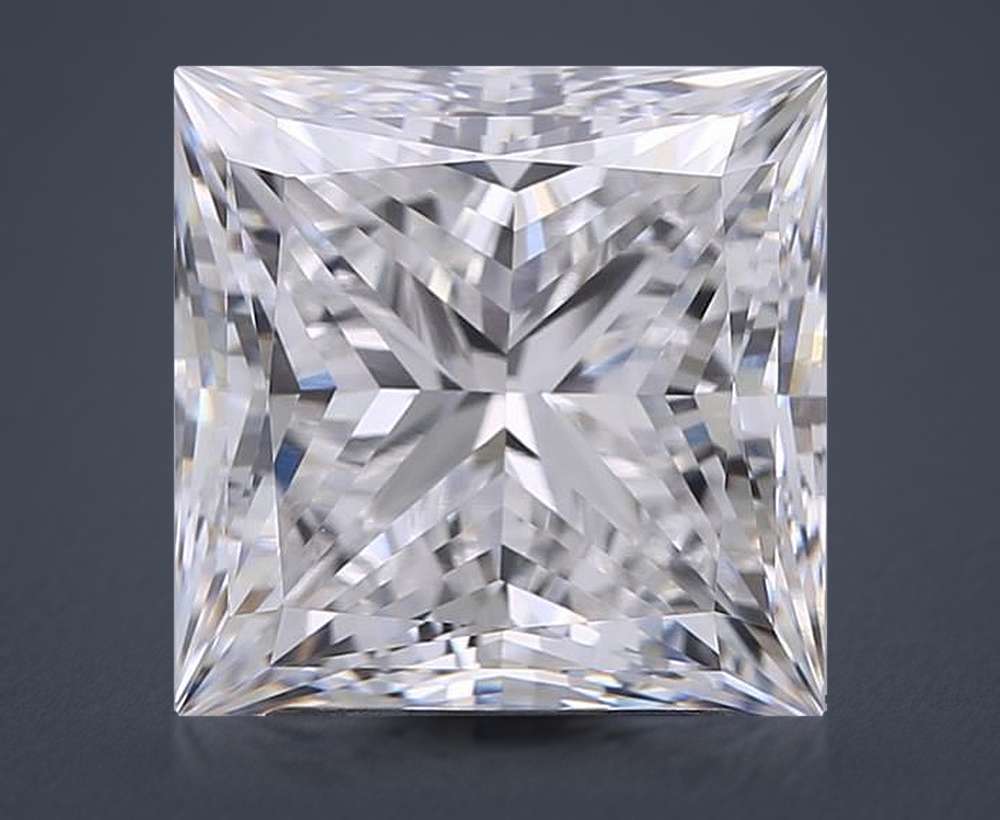2.76 Carat Princess Lab Diamond