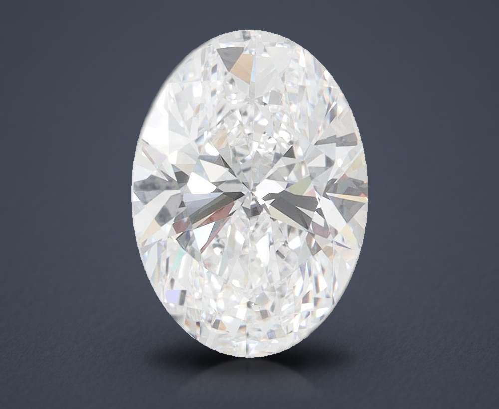 2.90 Carat Oval Lab Diamond