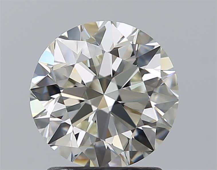 1.62ct K IF Rare Carat Ideal Cut Round Diamond