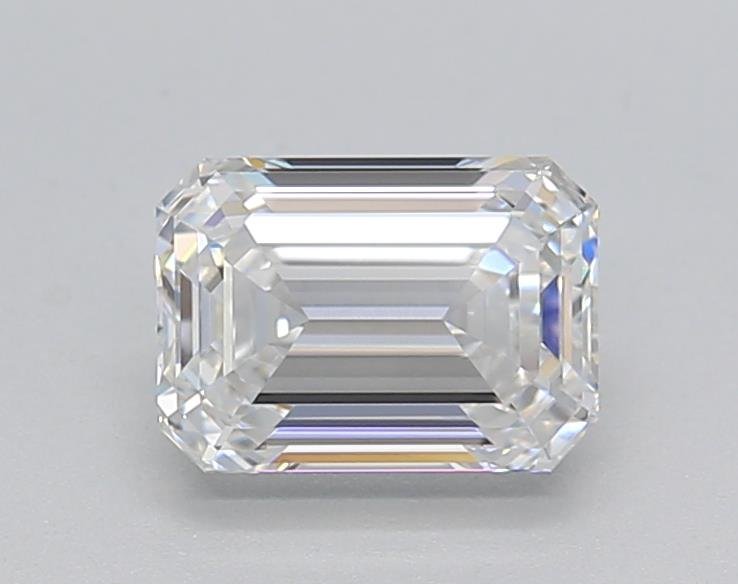 1.05ct E VVS1 Rare Carat Ideal Cut Emerald Lab Grown Diamond