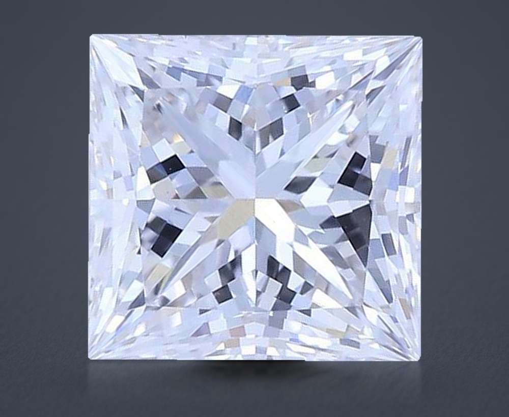 1.70 Carat Princess Lab Diamond