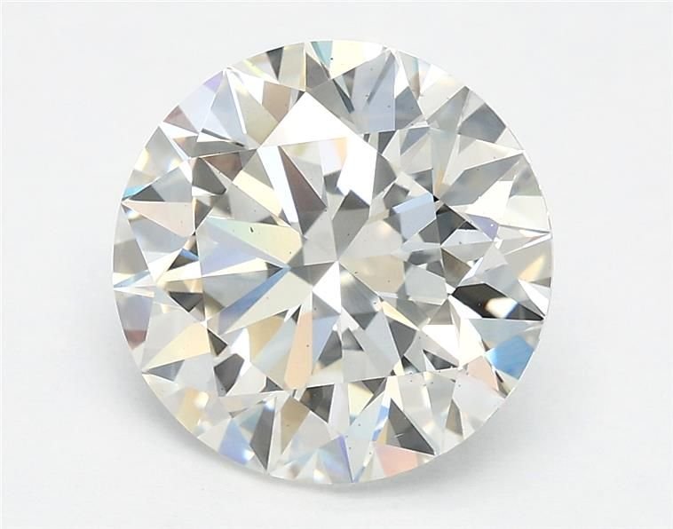 2.15ct H VS2 Rare Carat Ideal Cut Round Lab Grown Diamond
