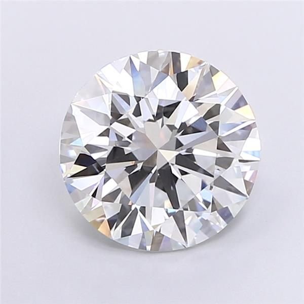 5.02ct D VVS1 Rare Carat Ideal Cut Round Lab Grown Diamond