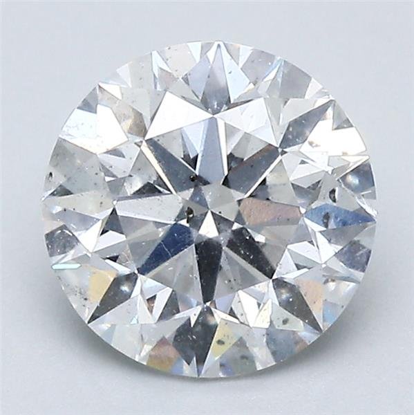 2.01ct D SI2 Excellent Cut Round Diamond