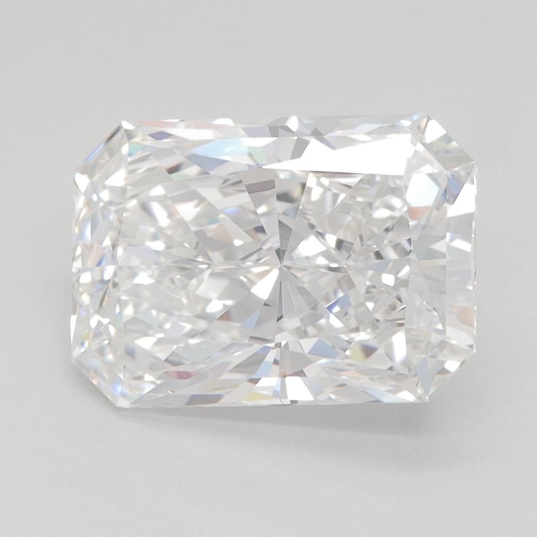 3.28ct F VVS1 Rare Carat Ideal Cut Radiant Lab Grown Diamond