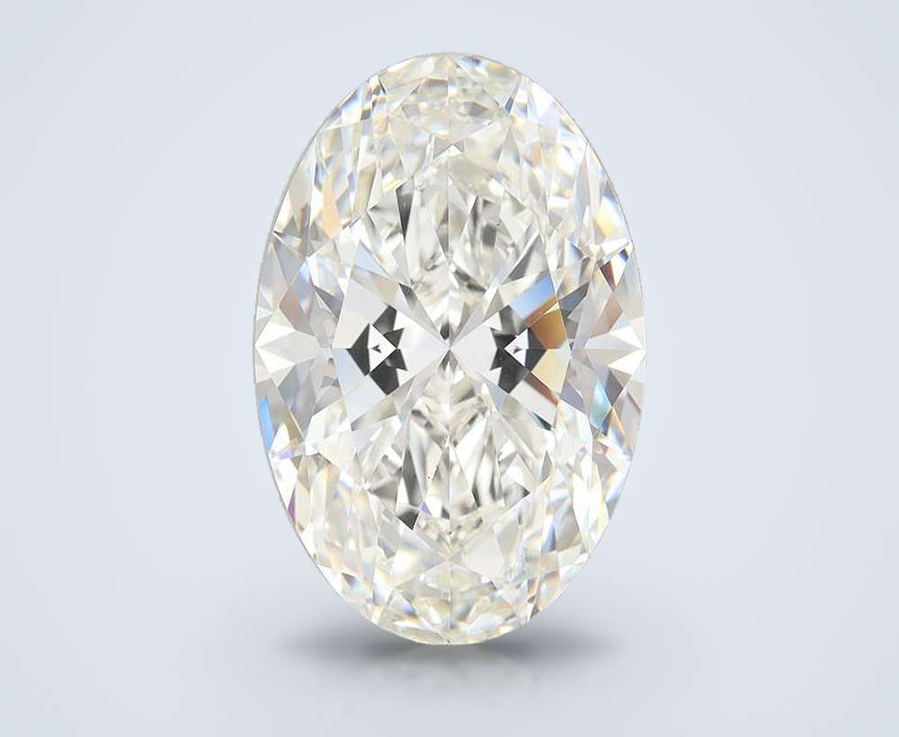 9.36 Carat Oval Lab Diamond