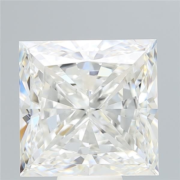 12.10ct F VS1 Very Good Cut Princess Lab Grown Diamond