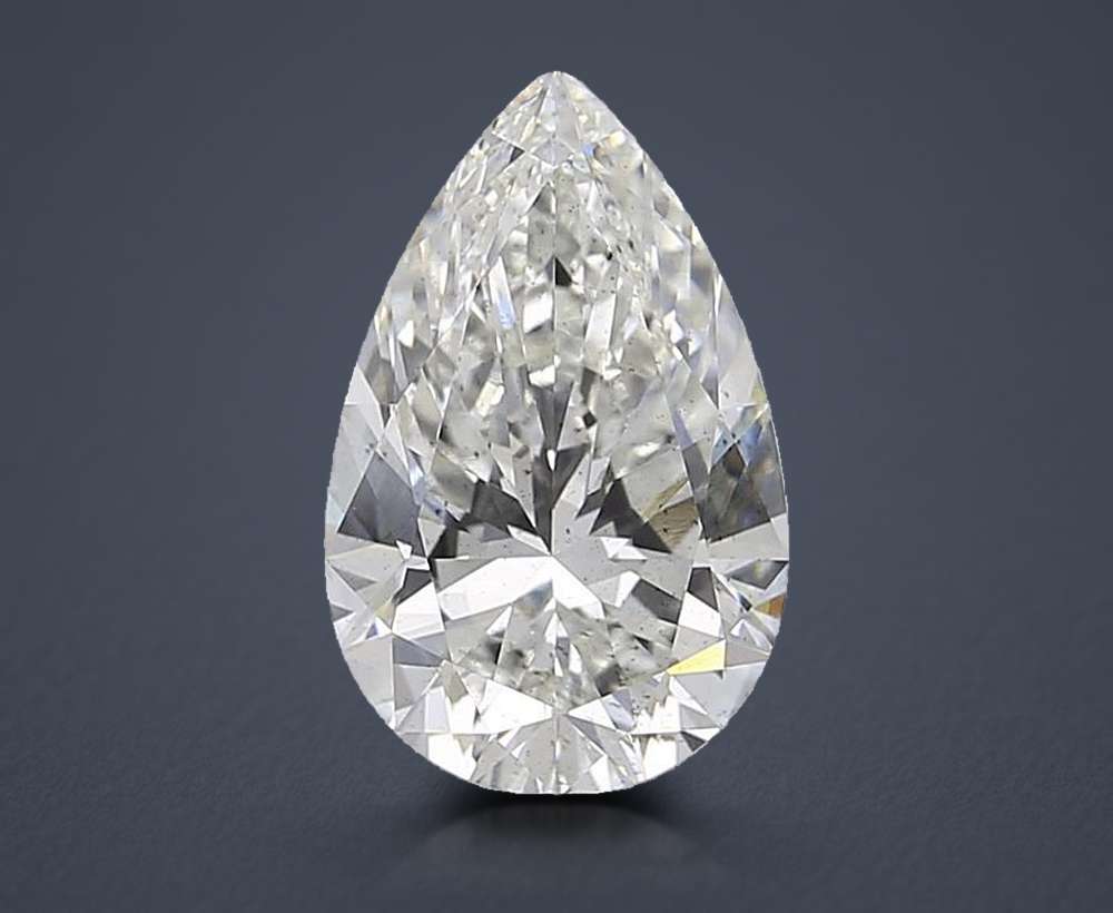 4.02 Carat Pear Lab Diamond
