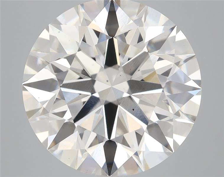 6.18ct G VS2 Rare Carat Ideal Cut Round Lab Grown Diamond