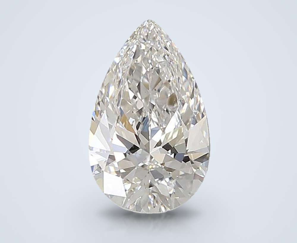 1.54 Carat Pear Lab Diamond