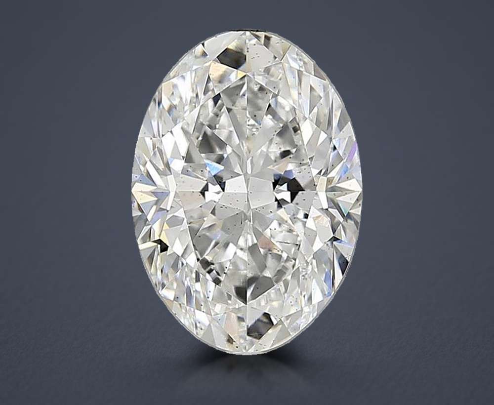 2.85 Carat Oval Lab Diamond