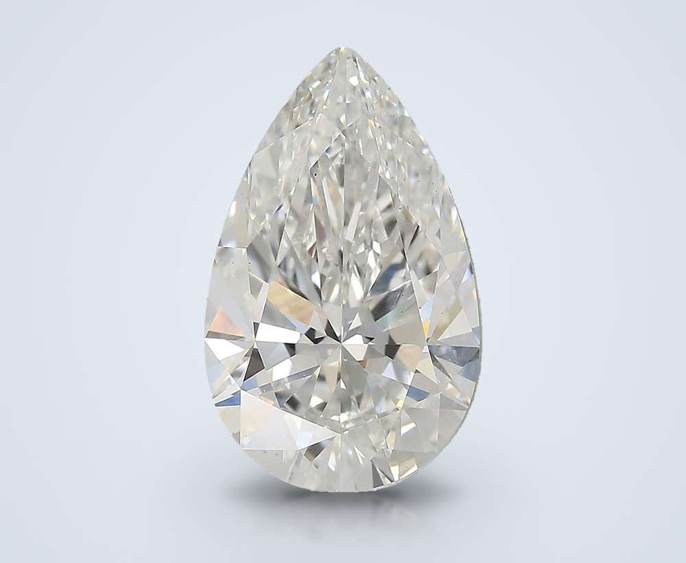 5.42 Carat Pear Lab Diamond