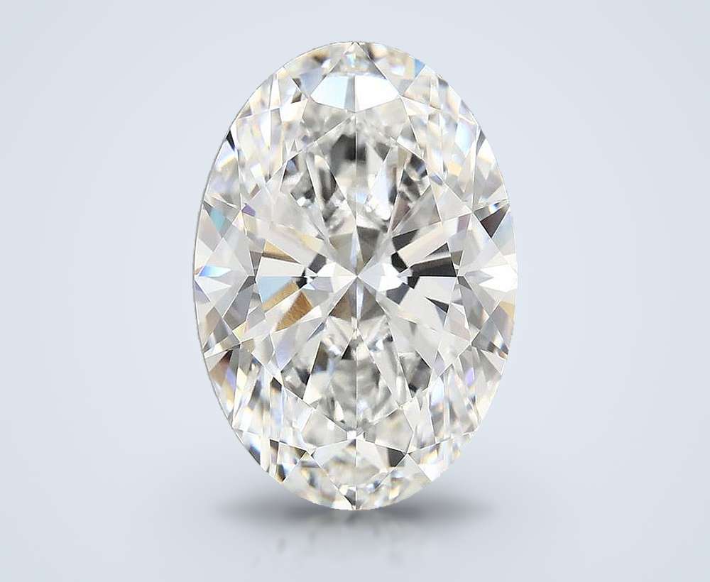 8.34 Carat Oval Lab Diamond