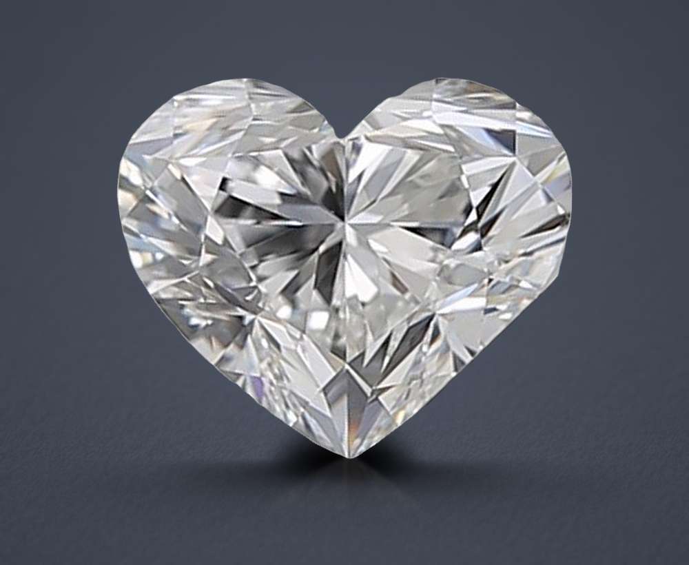 0.71 Carat Heart Natural Diamond