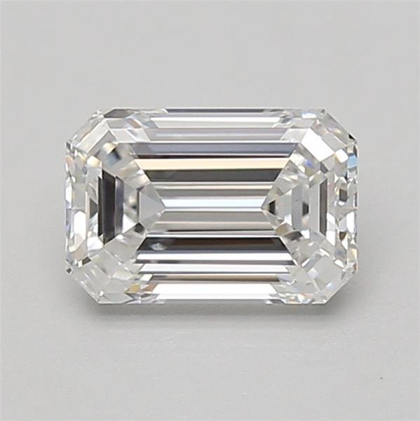 1.29ct D VS2 Rare Carat Ideal Cut Emerald Lab Grown Diamond