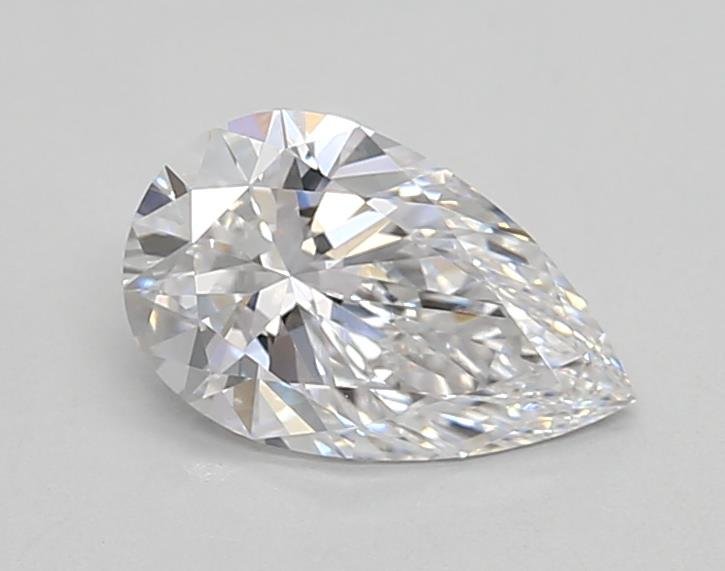 0.84ct D VVS2 Rare Carat Ideal Cut Pear Lab Grown Diamond