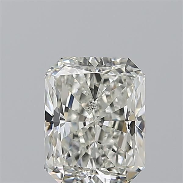 2.01ct J SI2 Rare Carat Ideal Cut Radiant Diamond