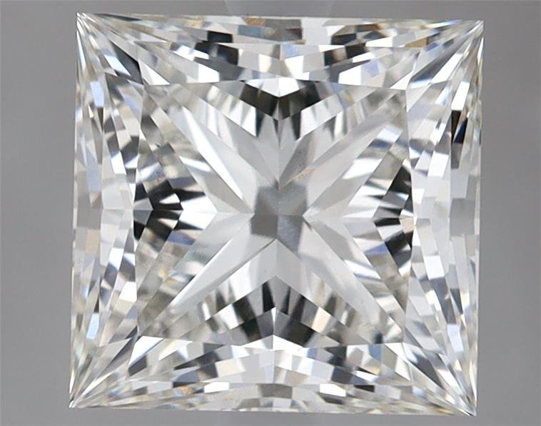 3.27ct I VS1 Rare Carat Ideal Cut Princess Lab Grown Diamond