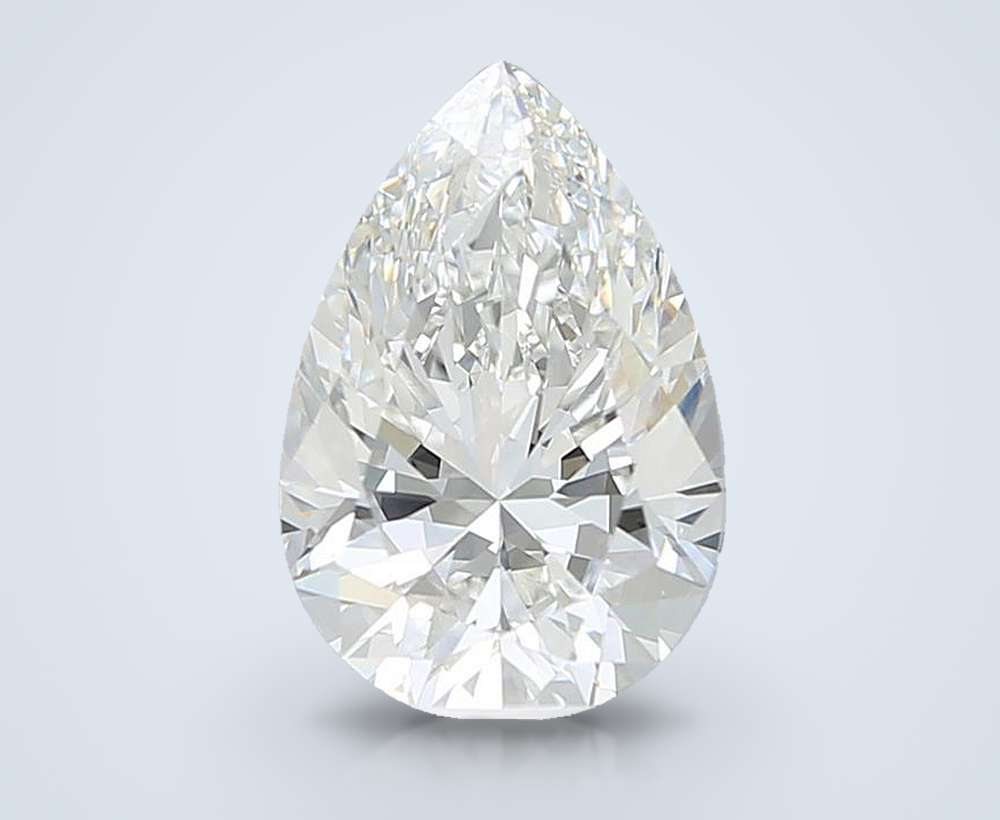 3.27 Carat Pear Lab Diamond