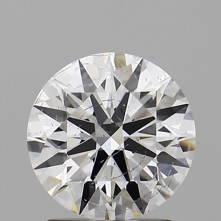 1.66ct D SI2 Rare Carat Ideal Cut Round Lab Grown Diamond