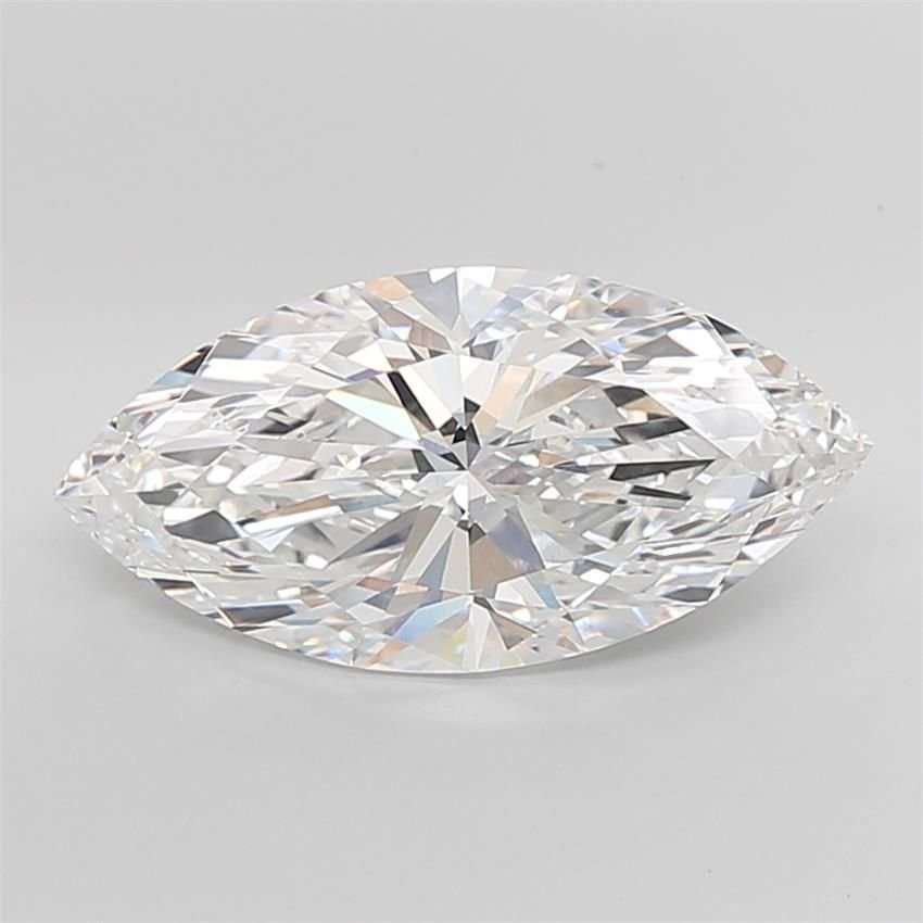 9.04ct F VVS2 Rare Carat Ideal Cut Marquise Lab Grown Diamond