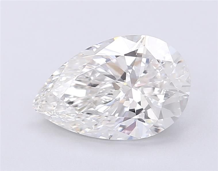 2.35ct F VVS2 Rare Carat Ideal Cut Pear Lab Grown Diamond