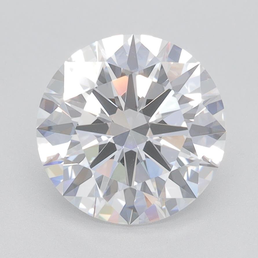 2.39ct D VVS1 Rare Carat Ideal Cut Round Lab Grown Diamond