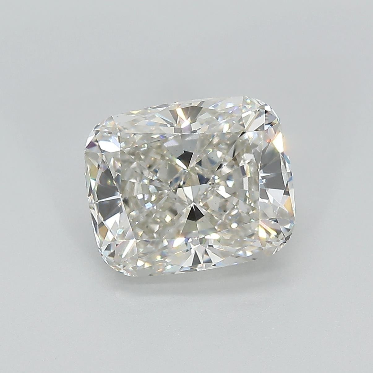 3.06ct J VS1 Very Good Cut Cushion Lab Grown Diamond