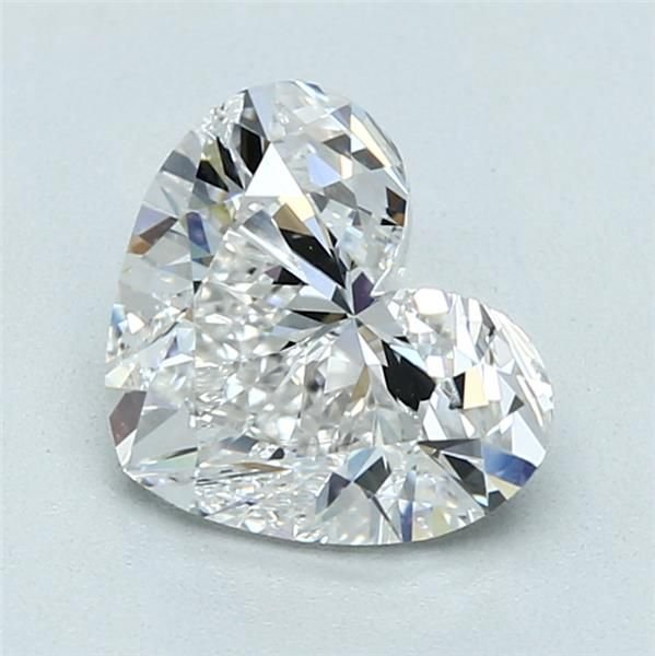 2.01ct F SI1 Rare Carat Ideal Cut Heart Diamond