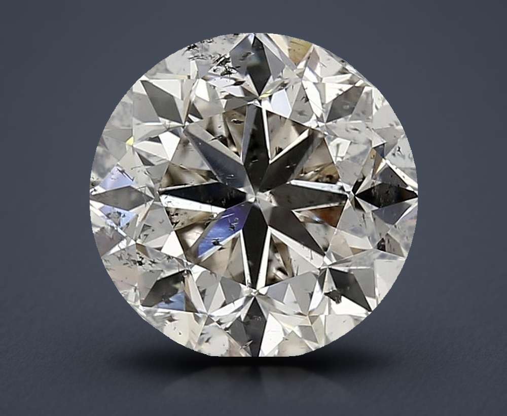 3.01 Carat Round Natural Diamond