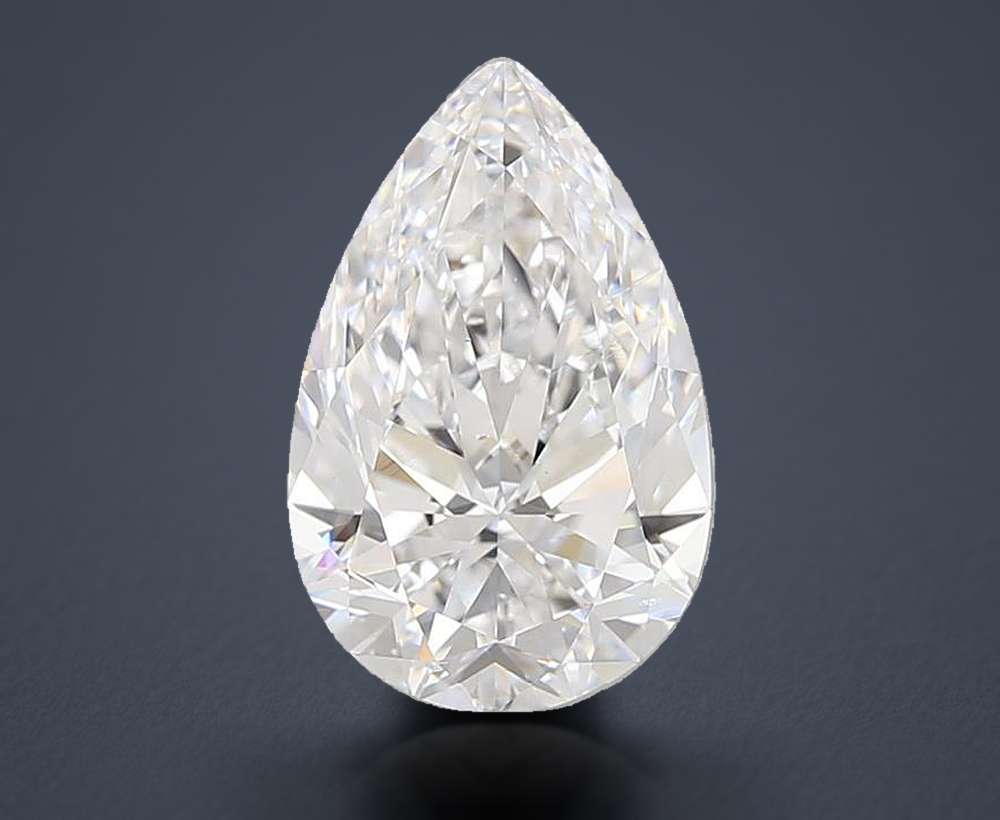 2.50 Carat Pear Natural Diamond