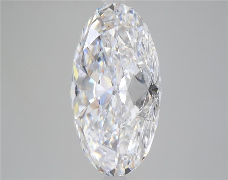 7.33ct F VS2 Rare Carat Ideal Cut Oval Lab Grown Diamond