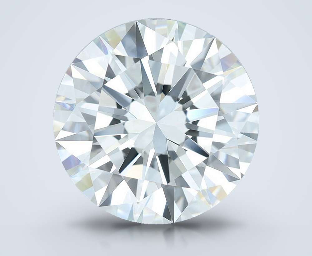 8.09 Carat Round Natural Diamond